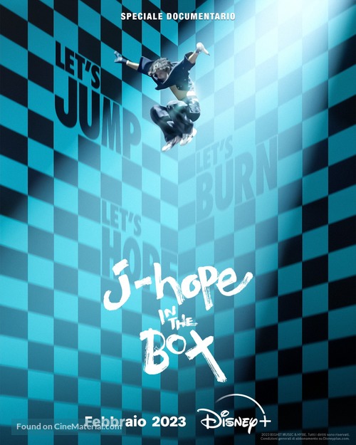 J-Hope in the Box - Italian Movie Poster