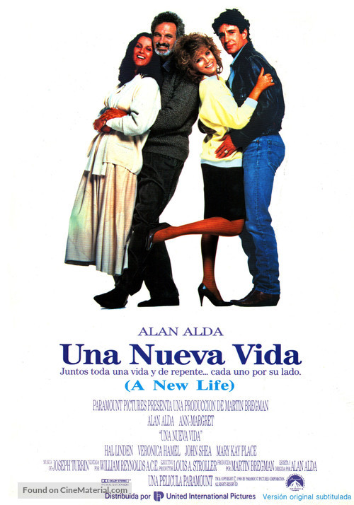 A New Life - Spanish Movie Poster