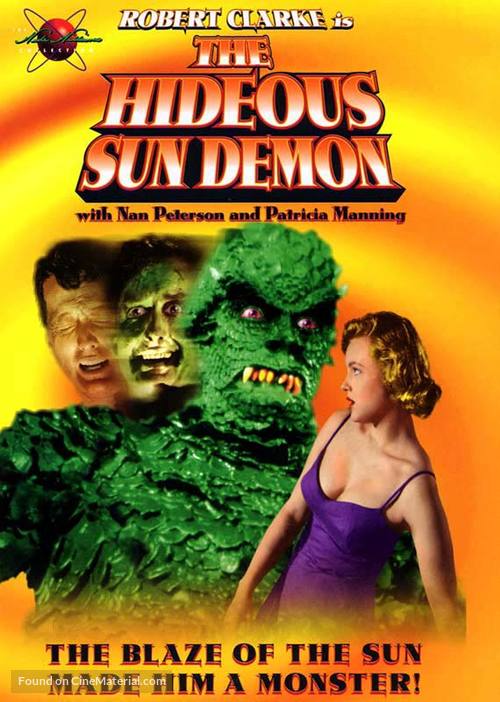 The Hideous Sun Demon - DVD movie cover