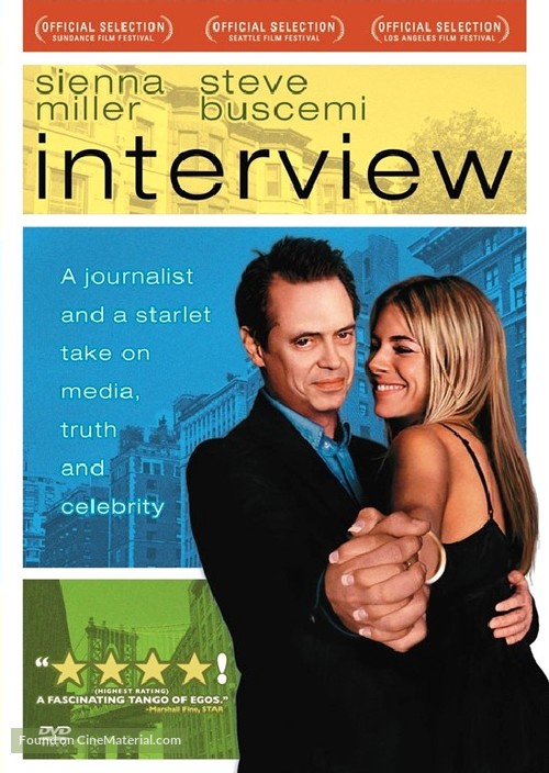 Interview - DVD movie cover