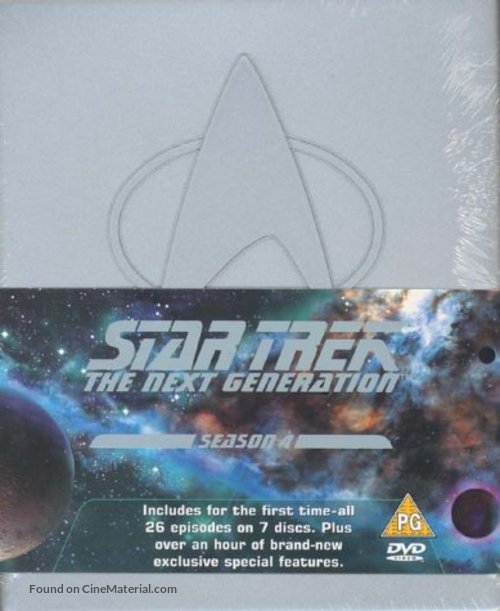 &quot;Star Trek: The Next Generation&quot; - British DVD movie cover