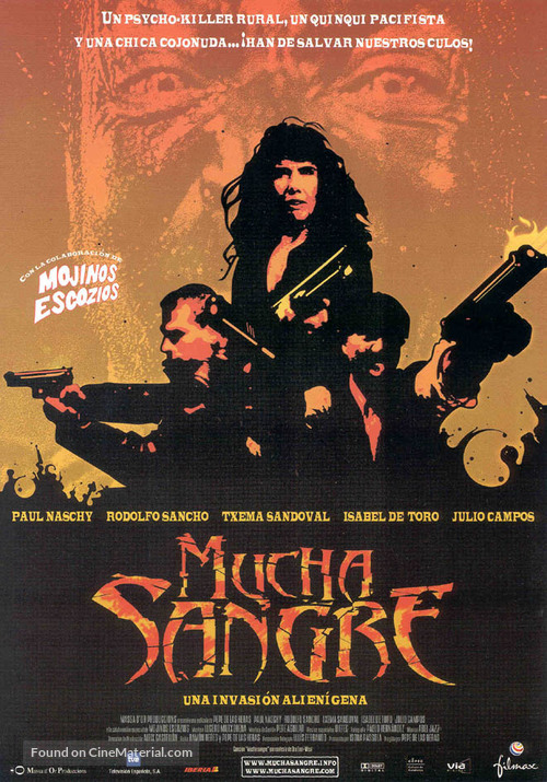 Mucha sangre - Spanish poster
