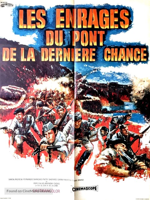 Golpe de mano (Explosi&oacute;n) - French Movie Poster