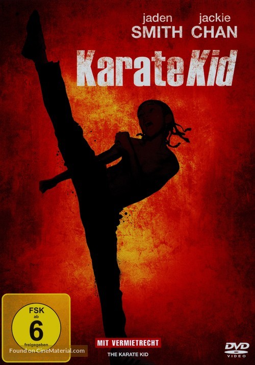 The Karate Kid - German DVD movie cover