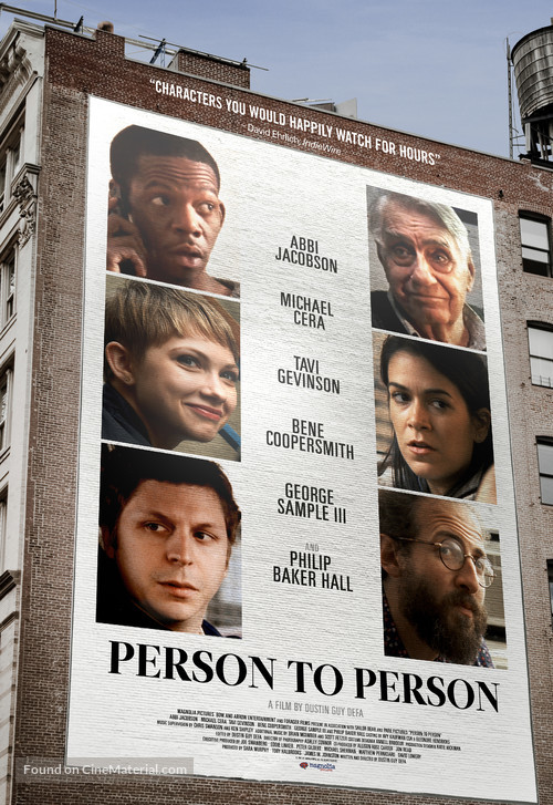 Person to Person - Movie Poster