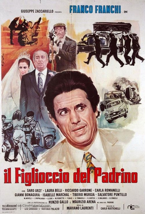 Il figlioccio del padrino - Italian Movie Poster