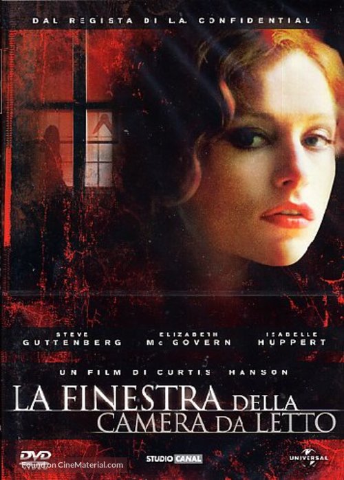 The Bedroom Window - Italian Movie Cover