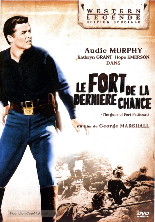 The Guns of Fort Petticoat - French Movie Cover