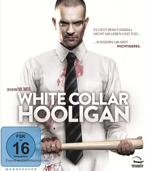 The Rise &amp; Fall of a White Collar Hooligan - German Blu-Ray movie cover