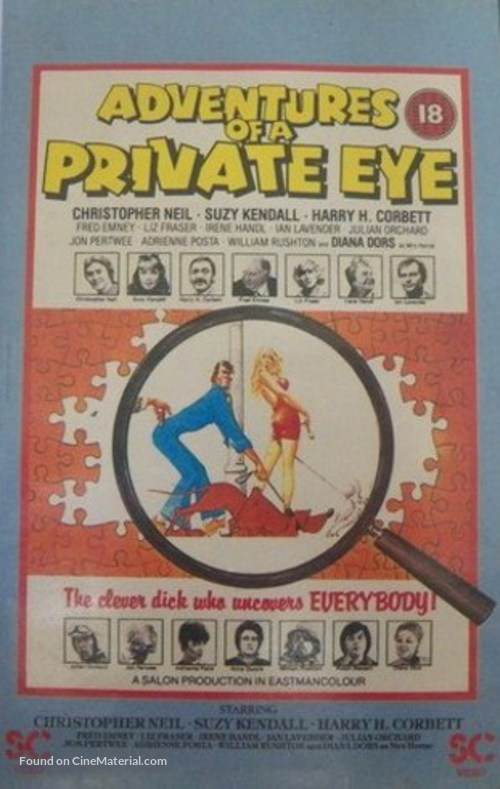Adventures of a Private Eye - British VHS movie cover