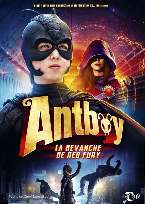 Antboy: Den R&oslash;de Furies H&aelig;vn - French DVD movie cover