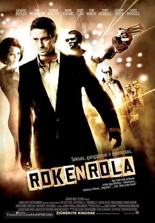 RocknRolla - Lithuanian Movie Poster