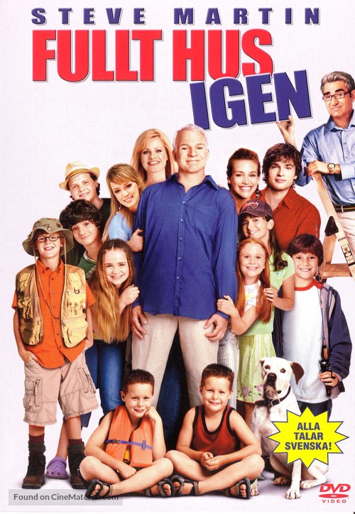 Cheaper by the Dozen 2 - Swedish Movie Cover