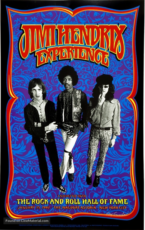 Experience Jimi Hendrix - VHS movie cover