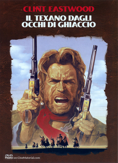 The Outlaw Josey Wales - Italian DVD movie cover