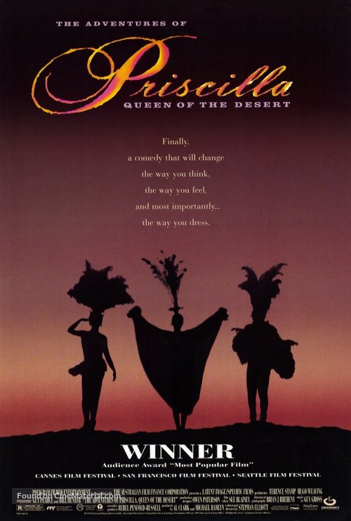 The Adventures of Priscilla, Queen of the Desert - Movie Poster