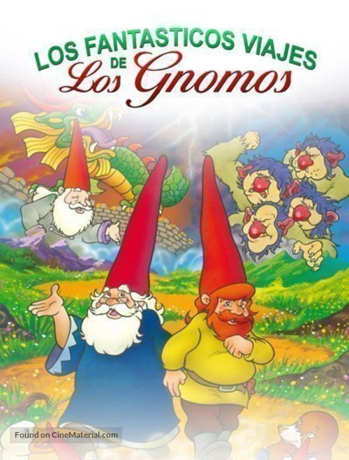 Los fant&aacute;sticos viajes de los gnomos - Spanish Movie Cover