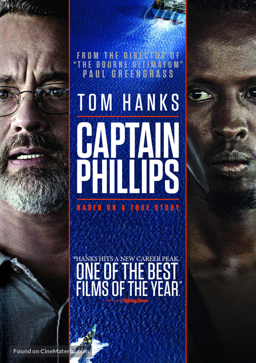 Captain Phillips - DVD movie cover