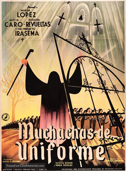 Muchachas de Uniforme - Mexican Movie Poster