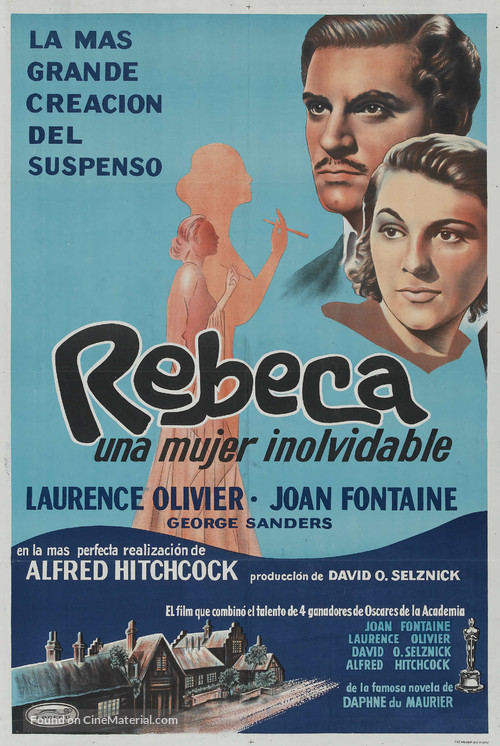 Rebecca - Argentinian Movie Poster