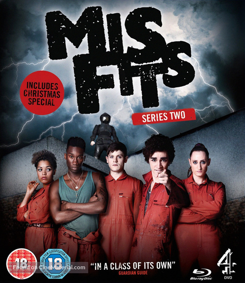 &quot;Misfits&quot; - British Blu-Ray movie cover