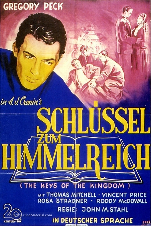 The Keys of the Kingdom - German Movie Poster