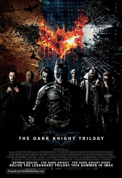 The Dark Knight Rises - Combo movie poster