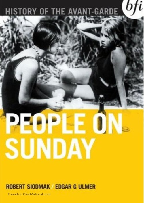 Menschen am Sonntag - DVD movie cover