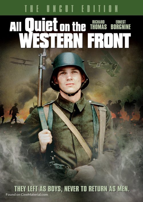 All Quiet on the Western Front - DVD movie cover