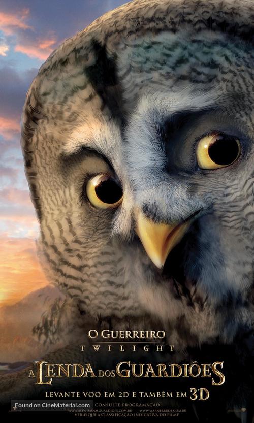 Legend of the Guardians: The Owls of Ga&#039;Hoole - Brazilian Movie Poster
