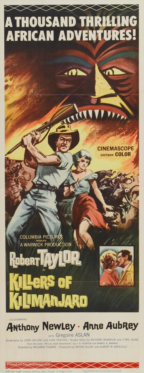 Killers of Kilimanjaro - Movie Poster