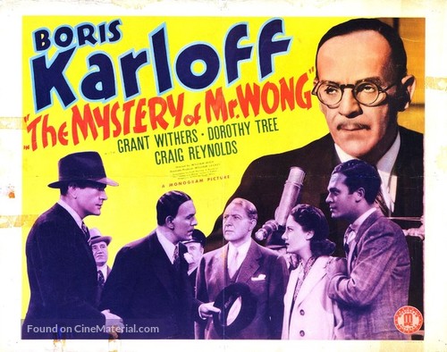 The Mystery of Mr. Wong - Movie Poster