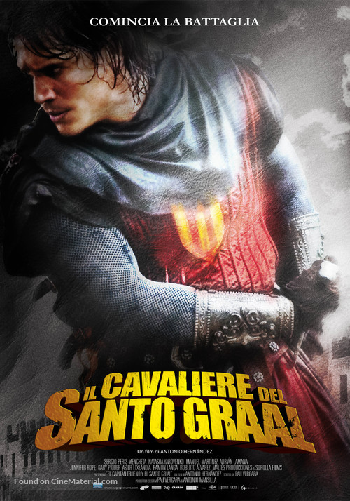 Capit&aacute;n Trueno y el Santo Grial - Italian Movie Poster