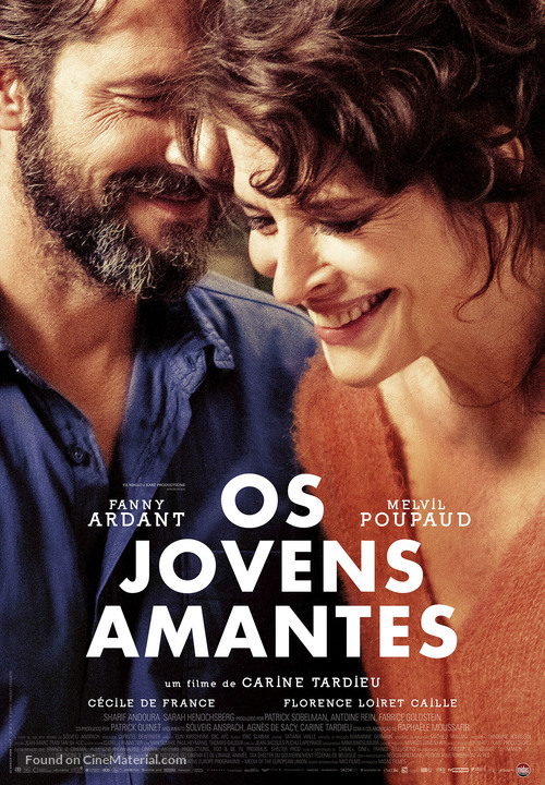 Les jeunes amants - Portuguese Movie Poster