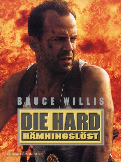 Die Hard: With a Vengeance - Swedish DVD movie cover