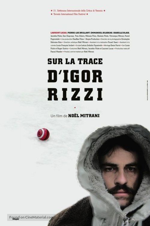 Sur la trace d&#039;Igor Rizzi - Canadian poster