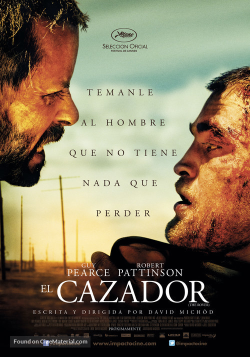 The Rover - Argentinian Movie Poster