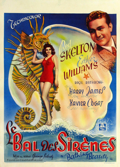Bathing Beauty - Belgian Movie Poster