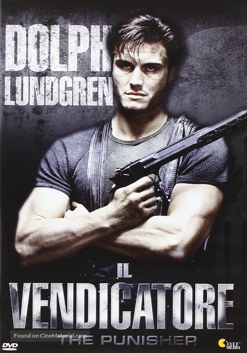 The Punisher - Italian DVD movie cover