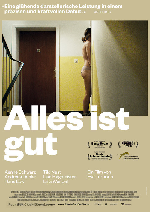 Alles ist gut - German Movie Poster