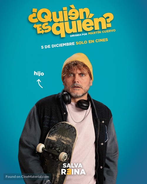 &iquest;Qui&eacute;n es qui&eacute;n? - Spanish Movie Poster