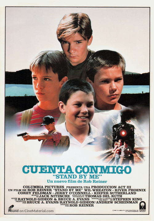 Stand by Me - Spanish Movie Poster