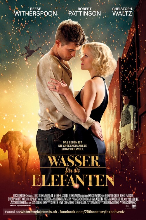 Water for Elephants - Swiss Movie Poster