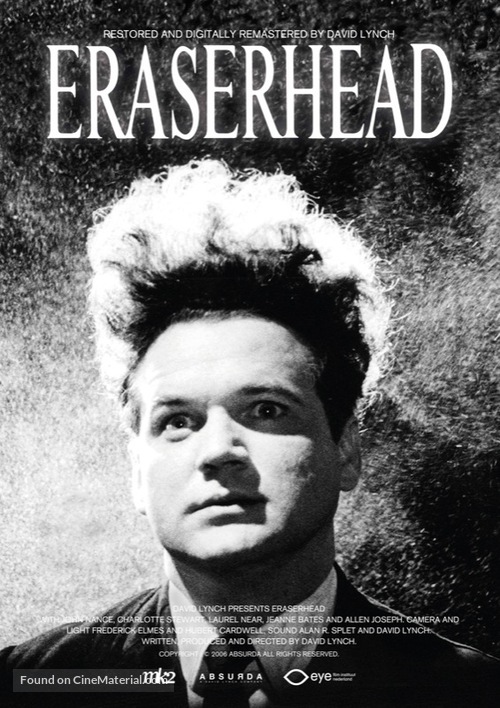 Eraserhead - Dutch Movie Poster
