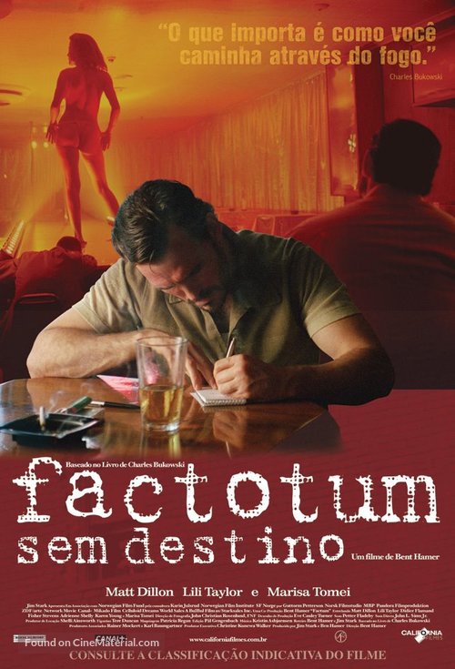 Factotum - Brazilian Movie Poster