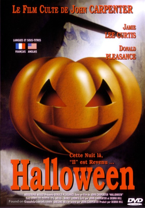 Halloween - French DVD movie cover