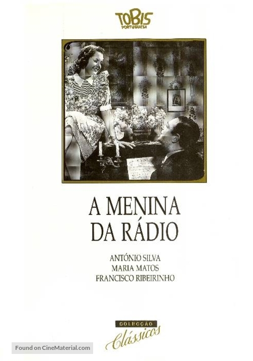 A Menina da R&aacute;dio - Portuguese DVD movie cover