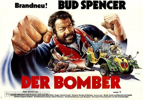 Bomber - German Movie Poster