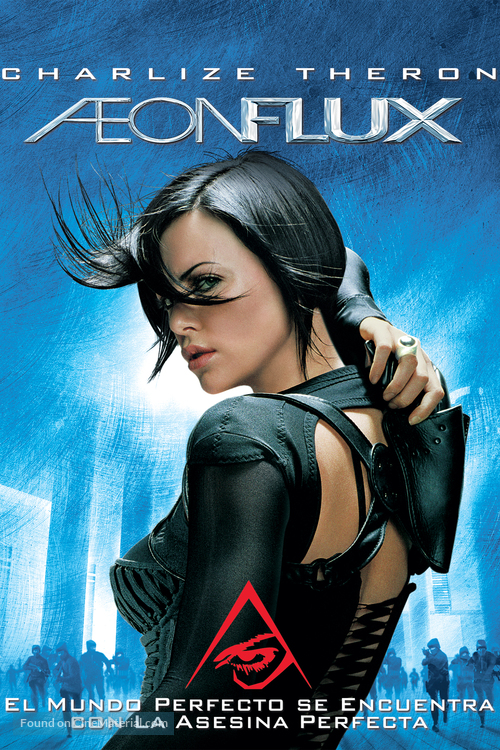 &AElig;on Flux - Argentinian DVD movie cover