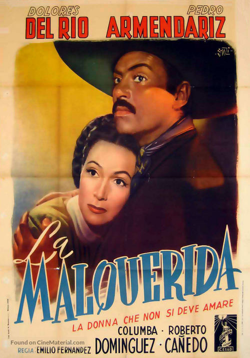 La malquerida - Italian Movie Poster